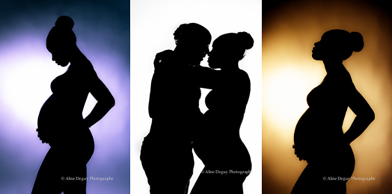 photo, ombre chinoise, grossesse, Aline Deguy, Studio, Paris